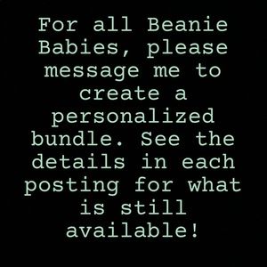 Mix & Match Beanie Babies!